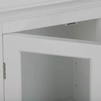 Meuble mural blanc à une porte – pour 1 personne