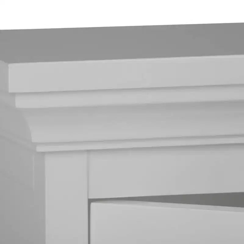 Pensile a un'anta bianco – 1 Persona