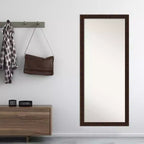 Specchio a figura intera bronzo con cornice sottile – Da parete / A terra – 1 persona