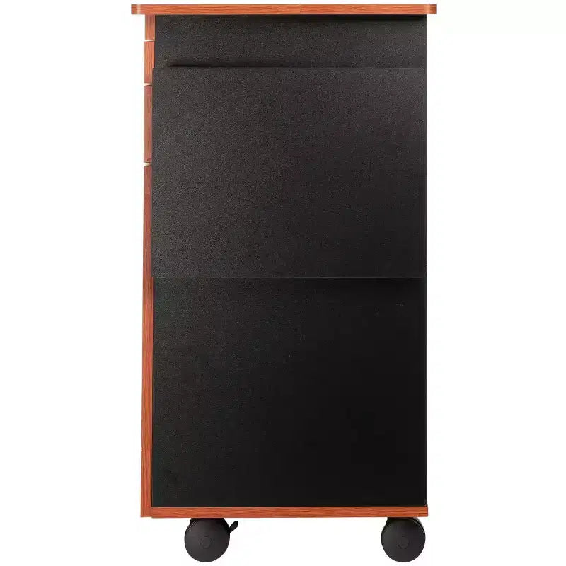 Carrello leggio multimediale ciliegio/nero - Hampden Furnishings