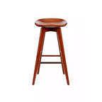 Sgabello da bar girevole senza schienale da 31" – Espresso / Barnwood / Noce / Naturale, Posti a sedere 1