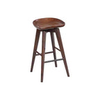 Sgabello da bar girevole senza schienale da 31" – Espresso / Barnwood / Noce / Naturale, Posti a sedere 1