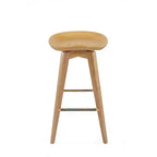Sgabello da bar girevole senza schienale da 31" – Espresso / Barnwood / Noce / Naturale, Posti a sedere 1