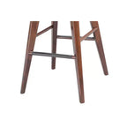 Sgabello da bar girevole senza schienale da 31" – Espresso / Barnwood / Noce / Naturale, Posti a sedere 1