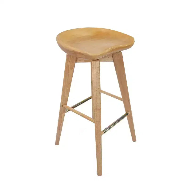 Sgabello da bar girevole senza schienale da 31" – Espresso / Barnwood / Noce / Naturale, Posti a sedere 1