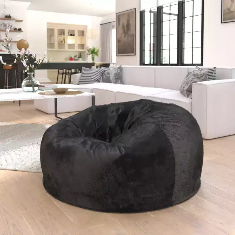 Poltrona sacco oversize – Colori e stili diversi, 1 posto