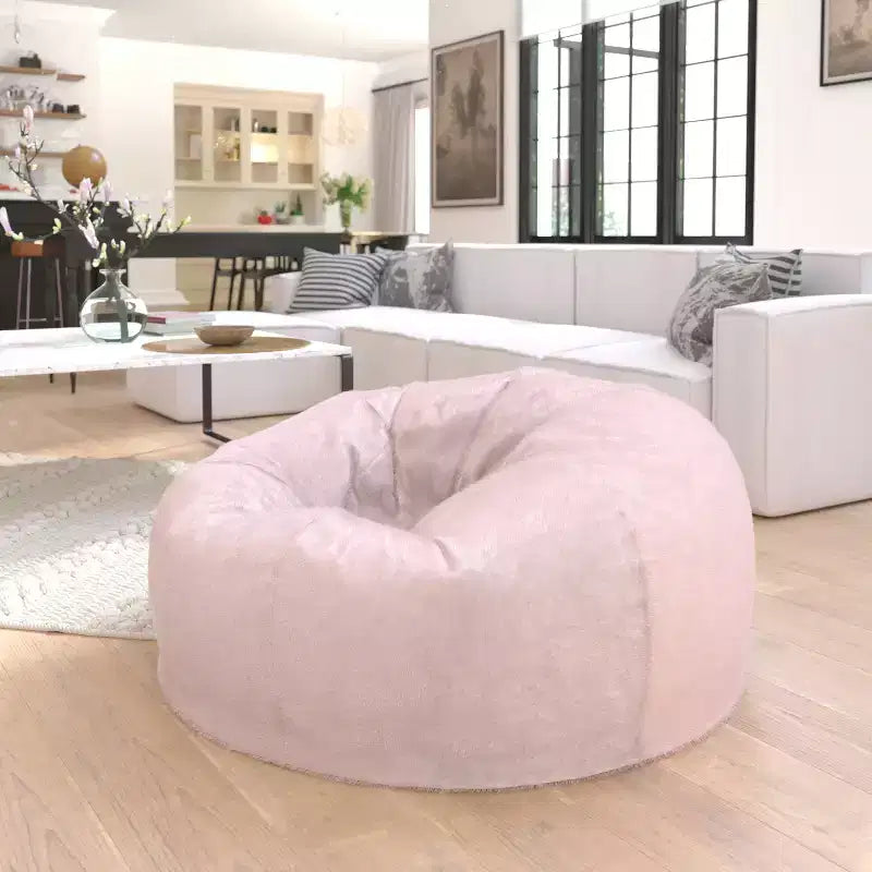 Poltrona sacco oversize – Colori e stili diversi, 1 posto