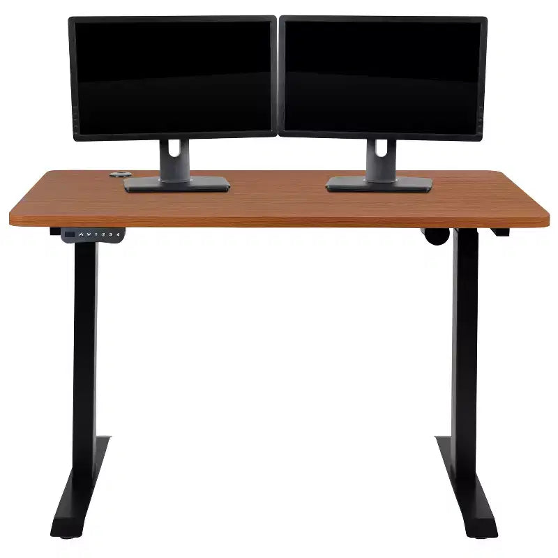 Flash Furniture Electric Height Adjustable Standing Desk - Table Top 48 Wide - 24 Deep
