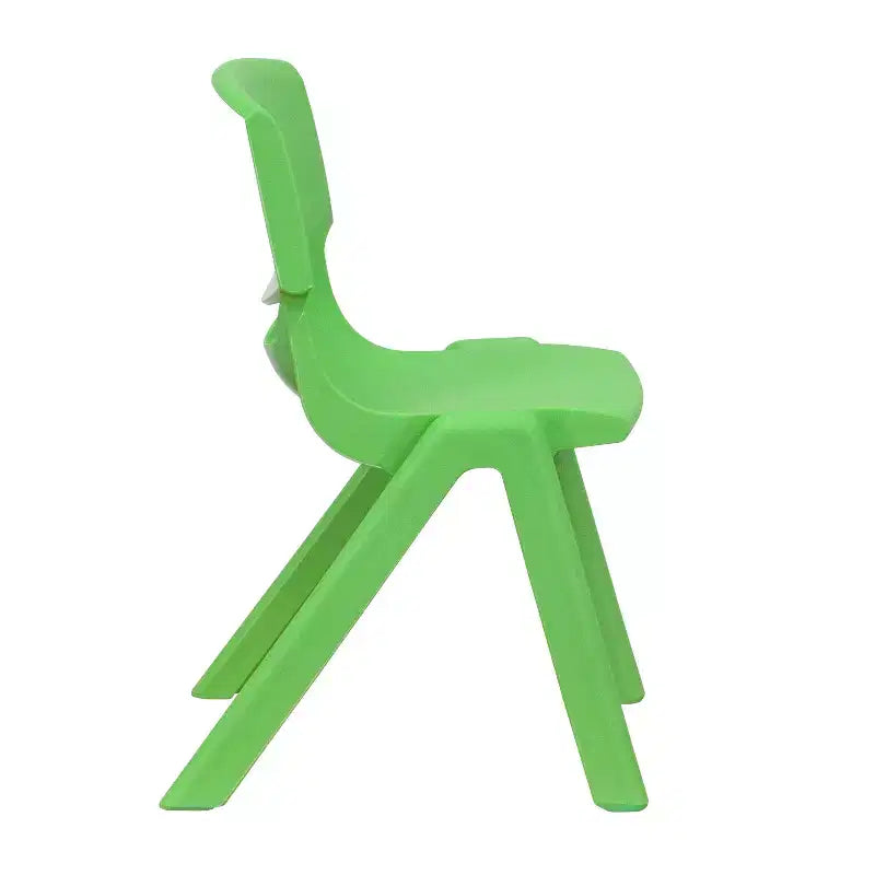 Sedia Scolastica Impilabile in Plastica Confezione da 10 | Blu / Verde / Naturale / Rosso | Posti a sedere: 10