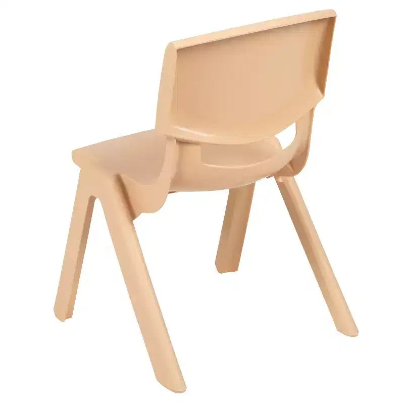 Sedia Scolastica Impilabile in Plastica Confezione da 10 | Blu / Verde / Naturale / Rosso | Posti a sedere: 10