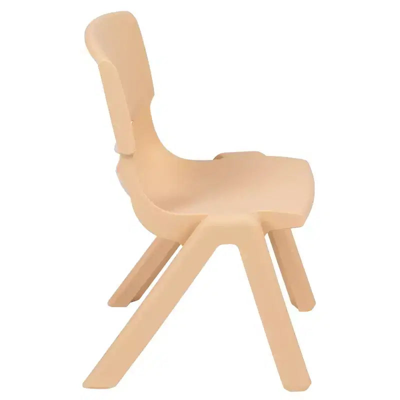 Sedia Scolastica Impilabile in Plastica Confezione da 10 | Blu / Verde / Naturale / Rosso | Posti a sedere: 10