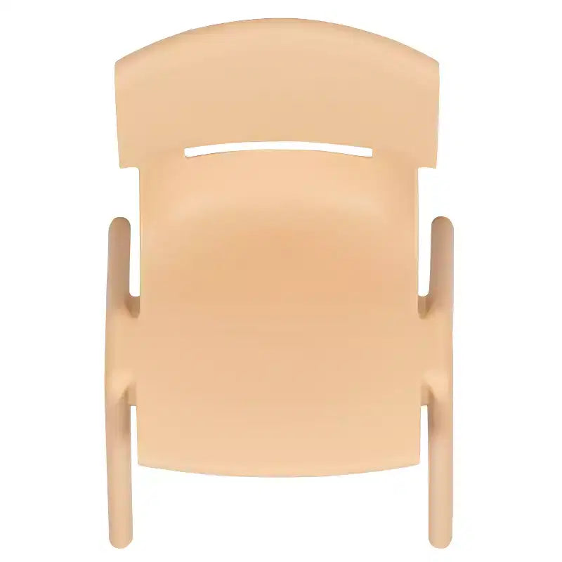 Sedia Scolastica Impilabile in Plastica Confezione da 10 | Blu / Verde / Naturale / Rosso | Posti a sedere: 10
