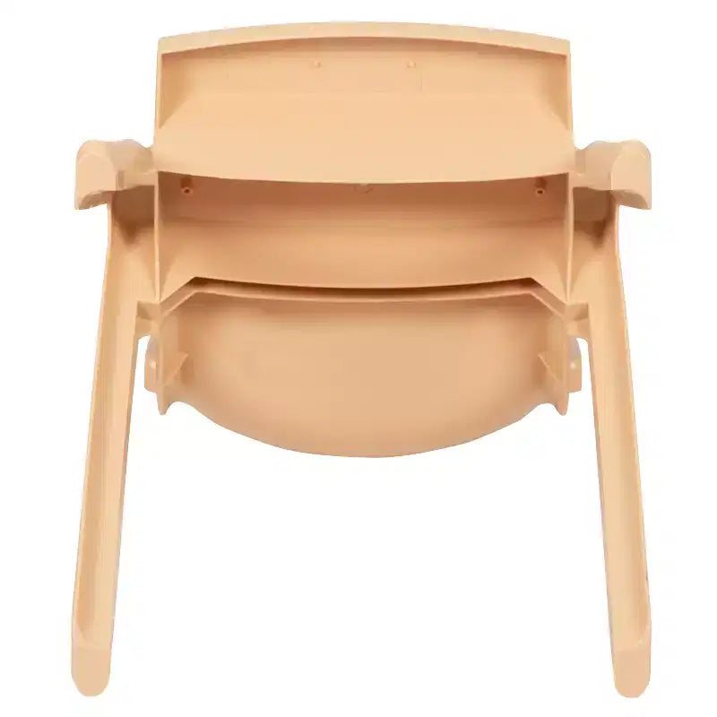 Sedia Scolastica Impilabile in Plastica Confezione da 10 | Blu / Verde / Naturale / Rosso | Posti a sedere: 10