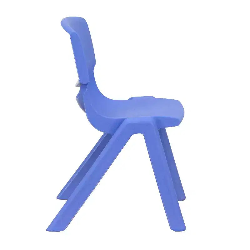 Sedia Scolastica Impilabile in Plastica Confezione da 10 | Blu / Verde / Naturale / Rosso | Posti a sedere: 10