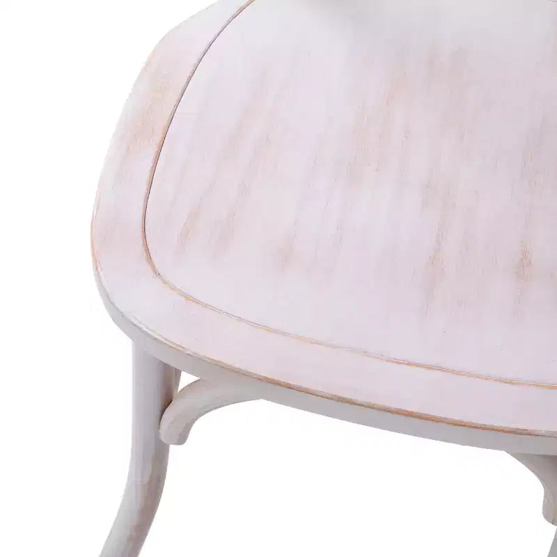 Sedia in legno con schienale a X – Vari colori – 1 posto