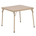 Set Tavolo e Sedie Pieghevoli per Bambini 3 Pezzi – Nero / Blu / Beige / Bianco, Posti a sedere per 2