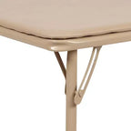Set Tavolo e Sedie Pieghevoli per Bambini 3 Pezzi – Nero / Blu / Beige / Bianco, Posti a sedere per 2