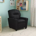 Beige/Nero/Blu/Rosa/Rosso/Marrone/Mimetico, Vinile/Microfibra/Pelle sintetica/Tessuto, Poltrona reclinabile per bambini con portabicchieri, 1 posto