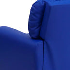 Beige/Nero/Blu/Rosa/Rosso/Marrone/Mimetico, Vinile/Microfibra/Pelle sintetica/Tessuto, Poltrona reclinabile per bambini con portabicchieri, 1 posto