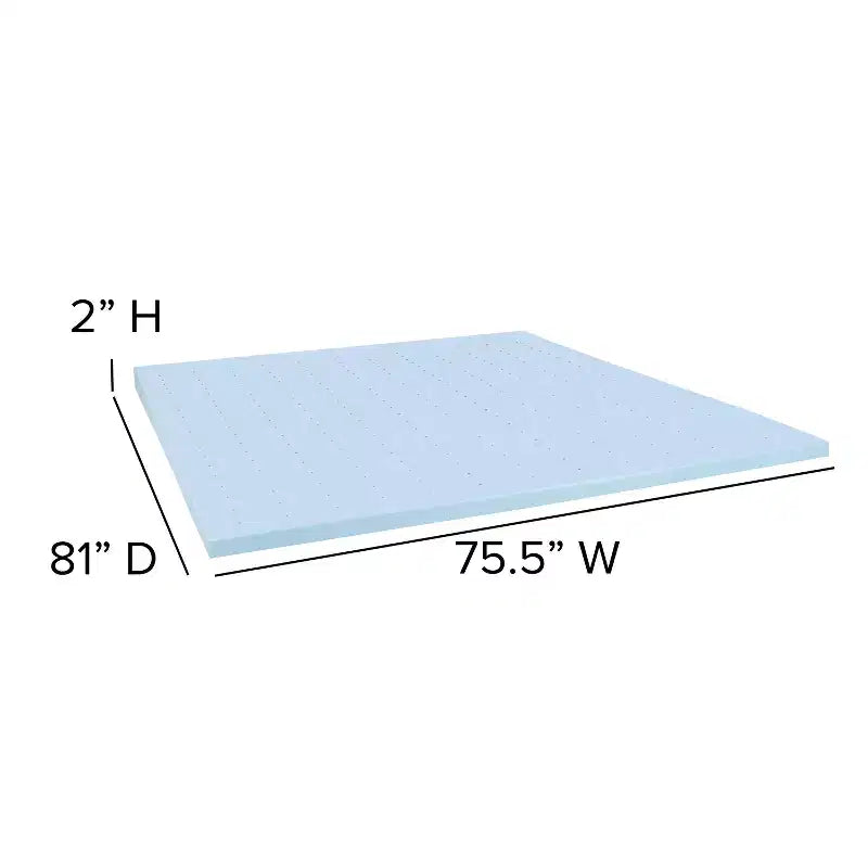 Materasso a molle insacchettate White Medium Plush e Topper in Memory Gel – Singolo/Una piazza e mezza/Matrimoniale/King