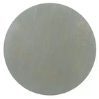 Tavolino rotondo d'appoggio – Grigio Cenere / Blu / Miele Naturale / Bianco Decapato, Stile Cottage, 1 Pezzo