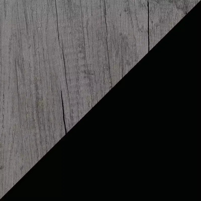 Scrivania Pieghevole, Espresso/Nero e Grigio Antracite/Nero, 1 Persona