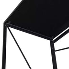 Scrivania Pieghevole, Espresso/Nero e Grigio Antracite/Nero, 1 Persona