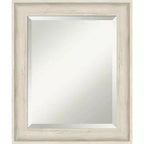 Regal Framed Bathroom Vanity Wall Mirror Birch Cream - Amanti Art